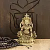 Статуя Дзамбалы Kailash Бронза антик 8.5 см (26761)