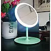 Зеркало с LED подсветкой круглое WS W8 Green (10542-hbr)
