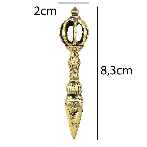 Пхурба Кила HandiCraft Бронза Девять спиц 8 см (26373)