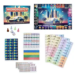 Настольная экономическая игра Монополист укр Strateg (30983)