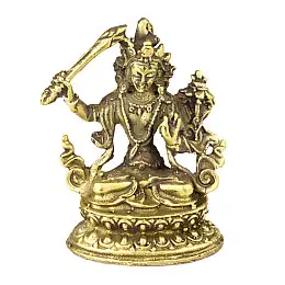 Статуя Манджушри (тиб. Джампел Янг) Kailash Бронза 5.3 см (26786)