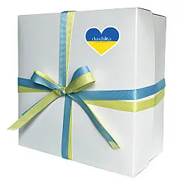 Коробка картонная Dushka 20х20х10 см Белая