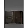 Кожаная обложка для паспорта 2.0 темно-коричневая BlankNote
