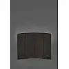 Кожаная обложка для удостоверения офицера 9.0 темно-коричневая BlankNote