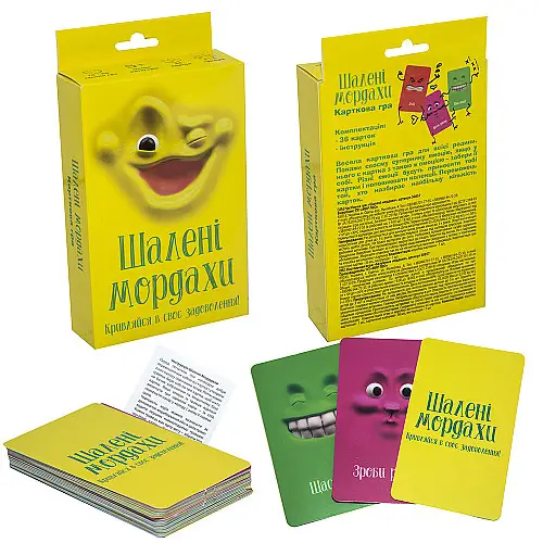 Настольная игра Strateg Кормящие мордахи на украинском языке (30857)