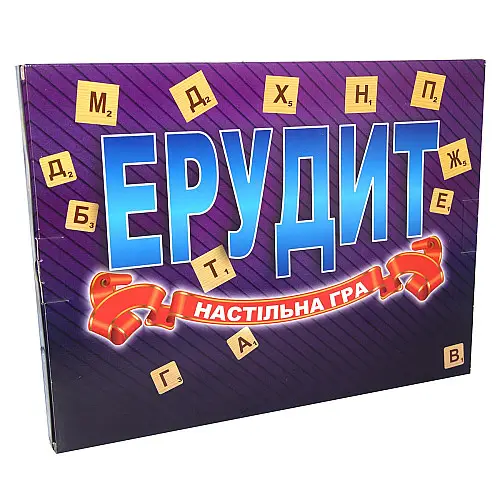 Настольная игра Strateg Эрудит на украинском языке (30451)