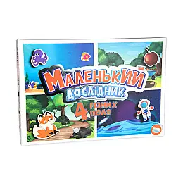 Настольная игра Strateg Маленький исследователь на украинском языке 30294