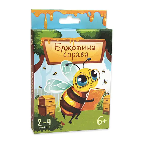 Настольная игра Strateg «Пчелиное дело» на украинском языке (30785)