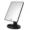 Зеркало для макияжа с LED подсветкой Large Led Mirror 16 LED Черный (jgki47058)