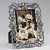 Декоративна фоторамка «Діамантові стрічки» 14*17 см Angel Gifts SK15582