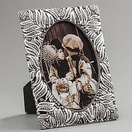 Декоративная фоторамка «Листья в кристаллах» 13*18 см Angel Gifts SK15585