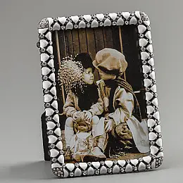 Декоративная фоторамка «Алмазные капельки» 10*14 см Angel Gifts SK15589