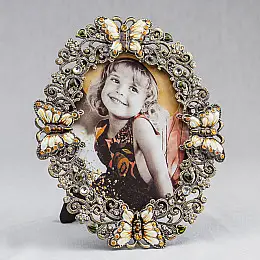 Декоративная фоторамка «Бабочки» 14*17 см Angel Gifts SK15609