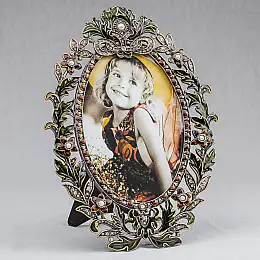Декоративная фоторамка «Жемчужные цветы» 15*22 см Angel Gifts SK15615