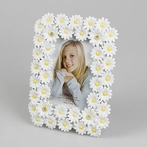 Декоративная фоторамка «Ромашка» 17*22 см Angel Gifts SK15690