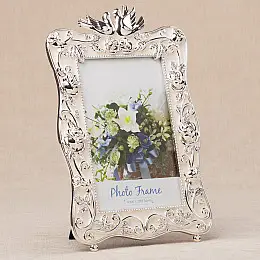 Декоративна фоторамка «Голуби» 15*23 см. Angel Gifts SK16911