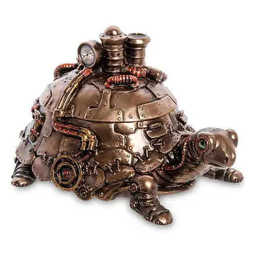 Статуетка-скринька Черепаха 17 см Veronese AL32503