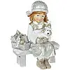 Статуетка Крихітка на лавочці 14 см, шампань Bona DP42266