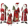 Статуетка Santa з ялинкою 31.5 см, у червоному Bona DP43012
