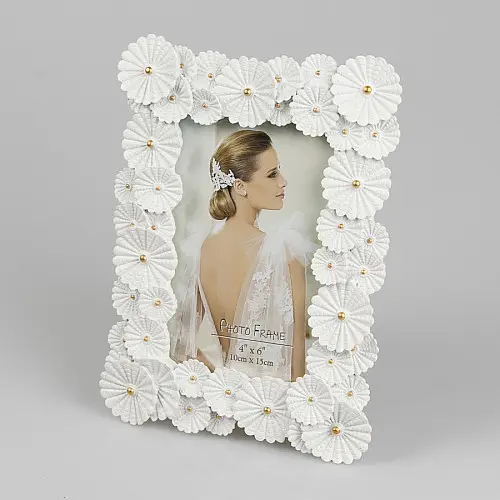 Декоративная фоторамка Wedding flowers 16х21 см Veronese AL78465