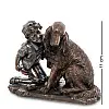 Статуетка декоративна Хлопчик та спаніель 11 см Veronese AL84447
