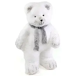 Декоративная новогодняя игрушка под елку Медведь в шарфике Bona DP42684