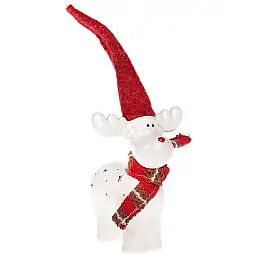 Фігурка ceramic декоративна Олень у шапці 158 см Bona DP42897