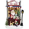 Композиція новорічна North Pole Toy Shop з LED підсвічуванням полістоун Bona DP69432