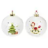Набір кульок Happy New Year 10х10х11.5см 4 штуки Bona DP69463