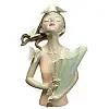 Фигурка Girl in coral 31х21х16 см Lefard AL97901 Белый