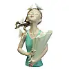 Фігурка Girl in green 32х20х13 см Lefard AL97902 Білий