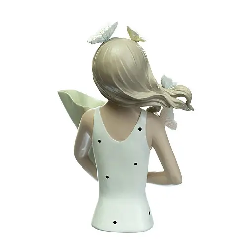 Фігурка Girl in white 32х20х13 см Lefard AL97903 Білий