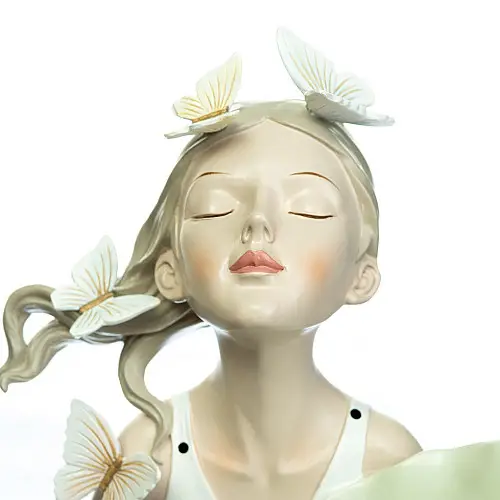 Фігурка Girl in white 32х20х13 см Lefard AL97903 Білий