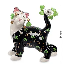 Декоративная фигурка High cat 14 см Pavone AL114019