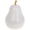 Статуэтка Bona фарфоровая Грушка 15х15х20см белый перламутр c золотом DP116468