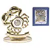 Декоративна фігурка знаку зодіаку Crystocraft Рак 5,5*8,5*3,2 см Gold SK16389