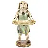 Фігурка інтер'єрна Dog with tray 27 см ArtDeco AL117938