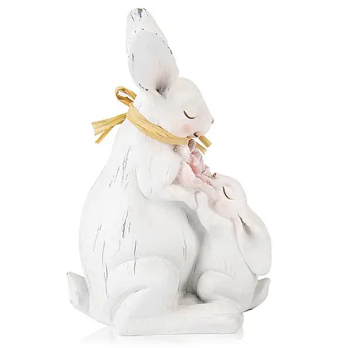 Фігурка інтер'єрна Rabbit family 20 см Lefard AL117976