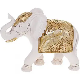 Фигурка интерьерная 20.5х8.5х17 см White-Gold Elephant Bona DP118549