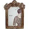 Декоративна фоторамка прямокутна Bona Griddos 20.5х15х3 см Золотий DP119951