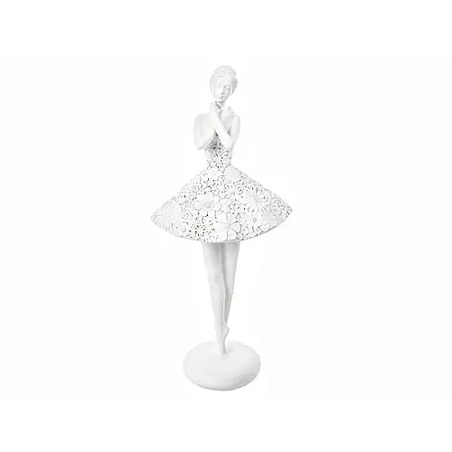 Інтер'єрна статуетка Lefard Ballerina 33.5 см White AL120201