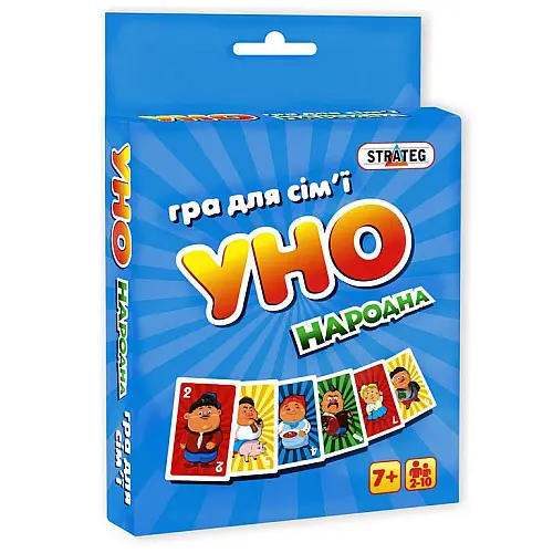 Карткова гра УНО Народна Strateg (7014)