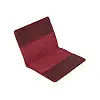 Обложка на паспорт DNK Leather Паспорт-H col.L 15,5*9,8 см Бордовая