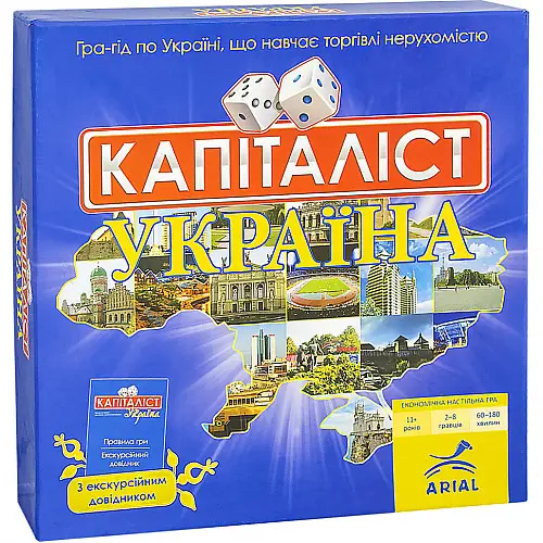 Настільна гра Arial Капіталіст Україна 910824