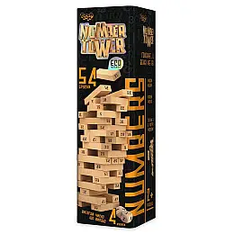 Настільна гра Number Tower рус Dankotoys (NT-01U)