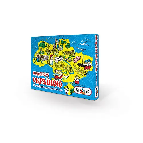 Настольная игра Путешествие по Украине Strateg (59)