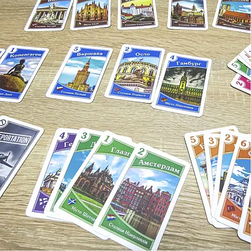 Настільна гра Artos Games Галопом по Європі 1205ATS
