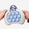 Електронна приставка консоль Quick Push Game приставка гри Pop It антистрес тік ток іграшка Astronaut