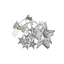 Xmas гірлянда Xmas STAR CURTAIN 12M MULTI Зірки Мультикольорові