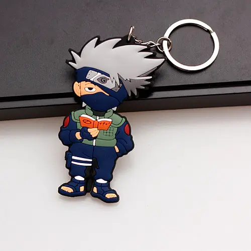 Брелок Какаші Сенсей Naruto Гумовий Rubber (20276) Bioworld